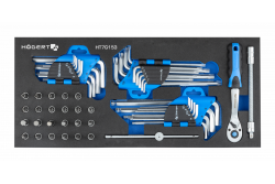 Hoegert Set šestkotnih ključev 53 kosov. 1208962060