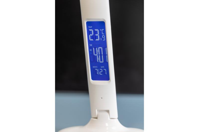 Decor Tafellamp GALACTIC LED 5W 240lm AC220-240V 50/60Hz spreminjajoče barve (3000K 4000K 6000K) koledar alarm termometer bela ohišje. 1208962484
