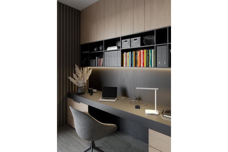 Dekorativna namizna svetilka Gale 8 W 550lm AC220-240V 5-CCT 10-stopenjsko zatemnitve PF>0 5 RA>80 bela 1208962486