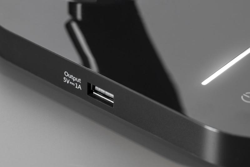 Dekorativna namizna svetilka Gale 8 W 550lm AC220-240V 5-CCT 10-stopenjsko zatemnenje PF>0 5 RA>80 črna 1208962487