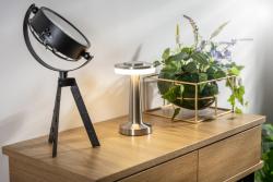 Deco Monum Namizna Svetilka 3W 200lm DC 5V 1A 3000 K 3 kosi Zatemnitev baterija 1800 mAh inox 1208962503