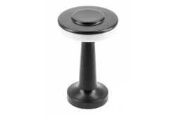 Decor Namizna Svetilka Monum 3W 200lm DC 5V 1A 3000 K 3 stopinje. Zatemnljiv z baterijo 1800 mAh, črna. 1208962504