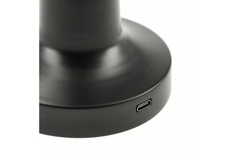 Decor Namizna Svetilka Monum 3W 200lm DC 5V 1A 3000 K 3 stopinje. Zatemnljiv z baterijo 1800 mAh, črna. 1208962504