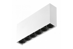 Decor LED-svetilka ARTEMIDA 15W 1420lm AC220-240V 50/60 Hz PF>0,9 Ra≥80 IP20 IK08 4000K 38° pravokotna bela. 1208962639