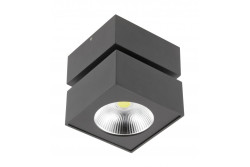 Decor Armatura LED BIANCO 15W 1500lm AC220-240V 50/60 Hz PF> 0.5 Ra≥80 IP20 IK06.36 ° 4000K kvadrat črna. 1208962666