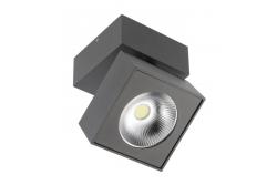 Decor Armatura LED BIANCO 15W 1500lm AC220-240V 50/60 Hz PF> 0.5 Ra≥80 IP20 IK06.36 ° 4000K kvadrat črna. 1208962666