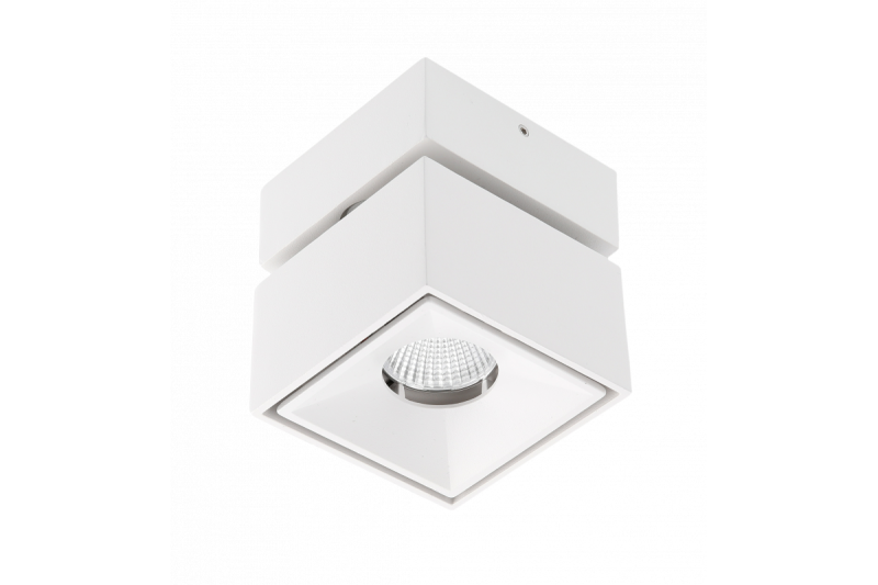 Dekor LED svetilka BIANCO 8W 680lm AC220-240V 50/60 Hz PF>0,9 Ra≥80 IP20 IK06 36° 4000K kvadrat bela. 1208962669