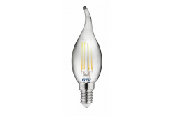 Dekorativna LED luč, FILAMENT, C35L, 27006, E14, 4W, 240lm, AC220-240V/ 50-60Hz, RA>80, 360° 1208962696