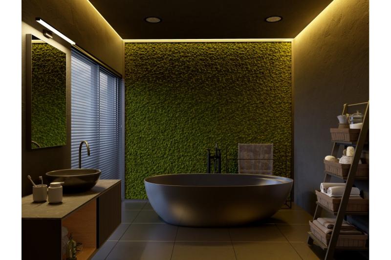 Decor Led svetilka Catania 600mm 12W AC220-240V 50/60Hz 4000K IP44 RA >80 960lm Črna 1208962887