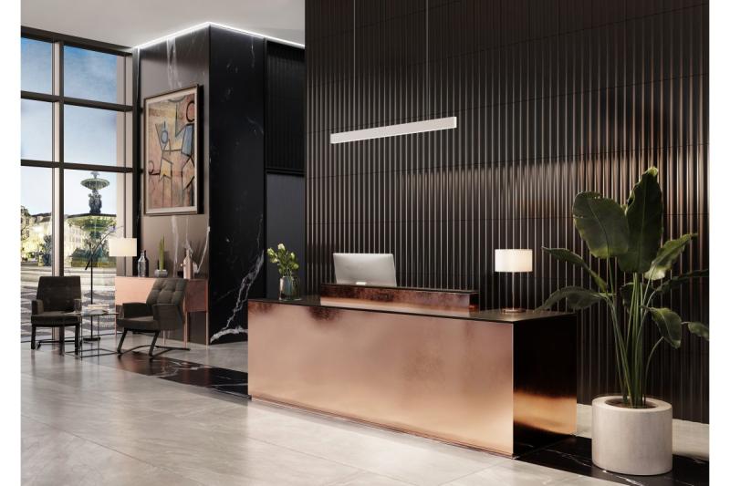 Decor LED viseča svetilka LIVIA 40W 3600lm AC220-240V 50-60Hz 100° RA>80 IP20 AL/PC 4000K 120cm bela. 1208962914