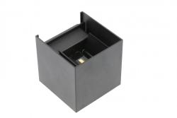 Decor MISSOURI-K LED žarnica 7W 540lm AC220-240V 50/60 Hz PF>0.5 Ra≥80 IP54 IK08 4000K kvadratna črna. 1208962994