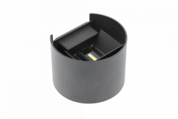 Decor MISSOURI-O LED žarnica 7W 540lm AC220-240V 50/60 Hz PF>0.5 Ra≥80 IP54 IK08 4000K okrogla črna. 1208962996