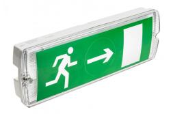 LED sili za nujne primere SAHER-1 LED DUO, 3W, 300lm, AC220-240V, 50-60Hz, IP65, 1h, 6400K 1208963122