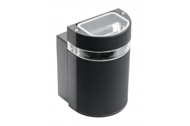 Deco Enosmerna stenska svetilka SILVA GU10 MAX. 50W IP54 AC220-240V 50/60Hz črna. 1208963137