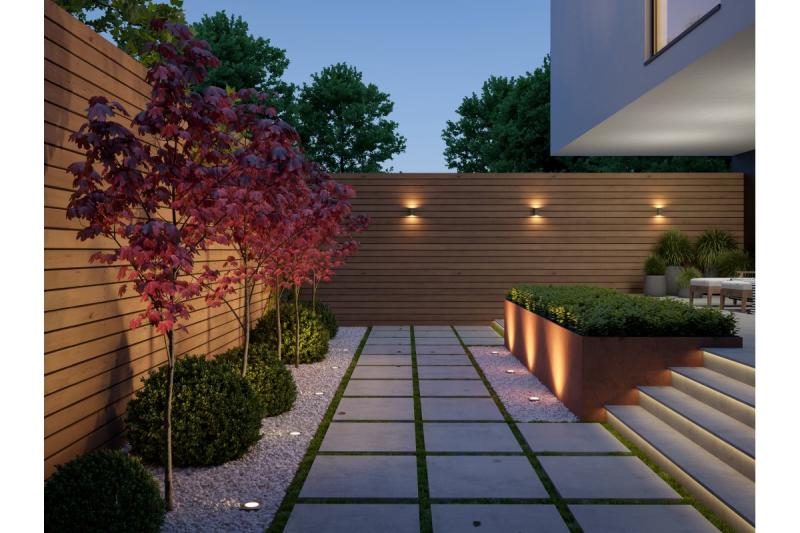 Deco Fasada svetilka dvostranska TIAGO KW GU10 MAX.2x35W IP54 AC220-240V 50/60Hz inox. 1208963200