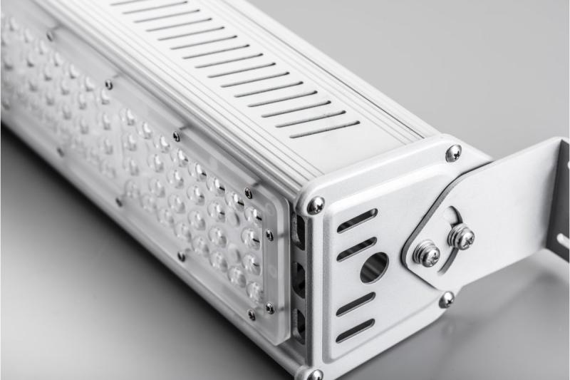 TEKSAS LED Highbay svetilka, 100W, 12000lm, AC100-240V, 50/60Hz, IP 65, kot žarka 60o, 4000K, siva 1208963207