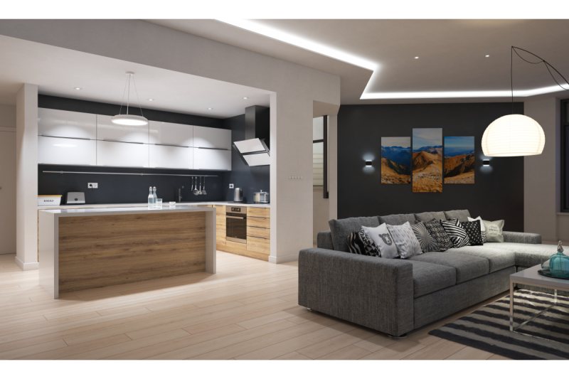 Dekorativna fasadna svetilka z dvosmerno LED VALLA 8W 640lm AC220-240V 50/60Hz IP54 4000K 1208963228