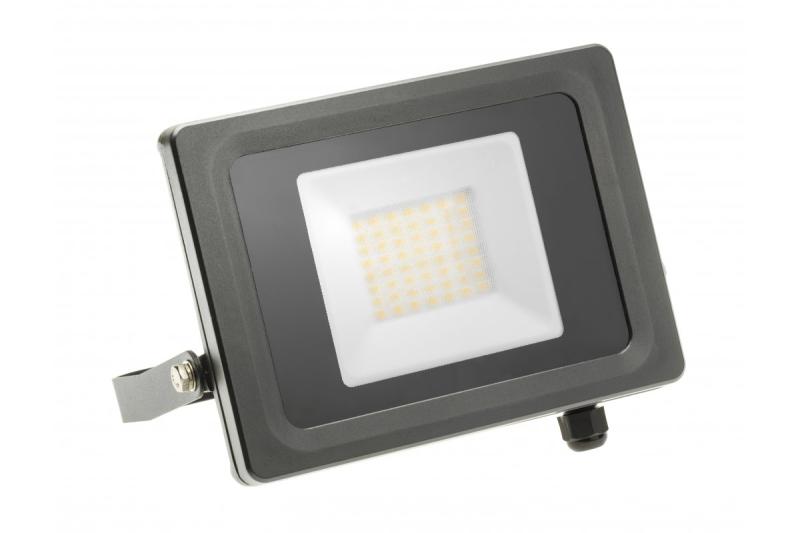 LED reflektor VIPER, 30W, 2700lm AC220-240V, 50/60 Hz, PF>0,9, RA>80, IP65, 120°, 4000K, siva 1208963240