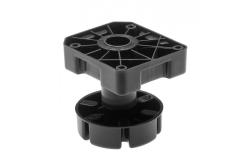 Noga ML za težke obremenitve 500 kg h 85-125mm plastika črna NOVO 1208963618