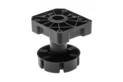 Noga ML za težke obremenitve 500 kg h 95-145mm plastika črna NOVO 1208963619