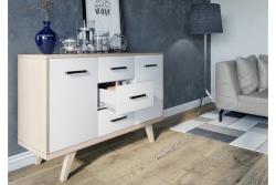 STOMP jeklena noga, h=120mm, črna 1208963648