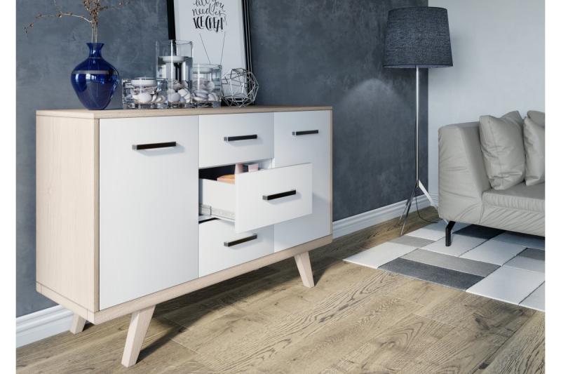 STOMP jeklena noga, h=120mm, črna 1208963648