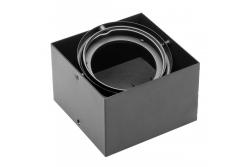 Decoracija Pritrditev PIREO N površinsko nameščen ENOJNO IP20 črno/črno 1208963771