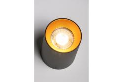 Decor Plafonska svetilka AERO II aluminij 70x100mm IP20 max. 20W okrogla črna. 1208963809