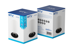 Decor Plafonska Svetilka ARIES PC 73x105mm IP20 max 20W okrogla bela/črna. 1208963818