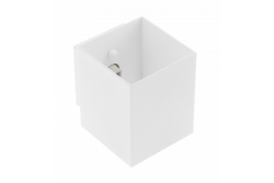 Dekorativna stenska svetilka CAMPIONE aluminij G9 IP20 max. 40W IP20 kvadratna bela. 1208963850