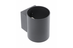 Dekorativna stenska svetilka CAMPIONE aluminij G9 IP20 max. 40W IP20 okrogla črna. 1208963851