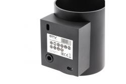 Dekorativna stenska svetilka CAMPIONE aluminij G9 IP20 max. 40W IP20 okrogla črna. 1208963851