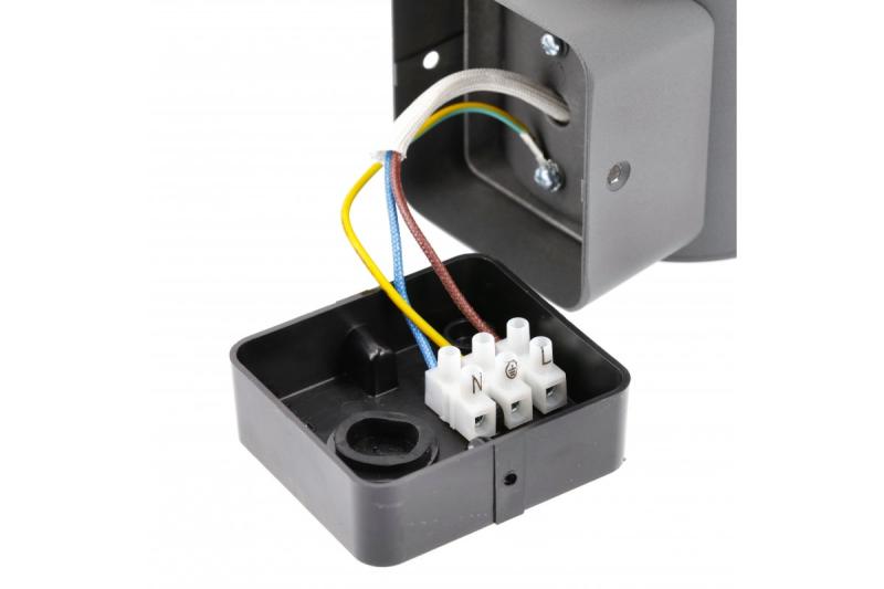 Decor Tuinarmatuur CORTA-AU E27 MAX.25W IP44 AC220-240V 50-60Hz zgornja ravna stenska svetilka antracit. 1208963857