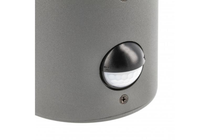 Decor Tuinarmatuur CORTA-AU PIR E27 MAX.25W IP44 AC220-240V 50-60Hz stenska svetilka zgoraj grafit. 1208963858