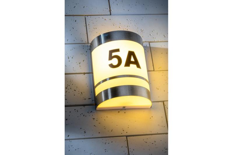 Decor ESO stenska svetilka E27 MAX. 11W IP54 AC220-240V 50/60Hz inox 1208963874