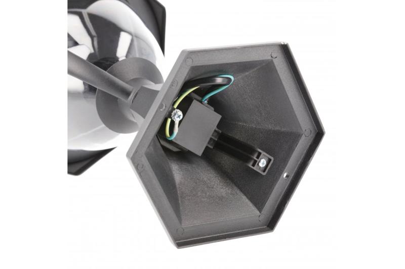 Dekorativna vrtna razsvetljava GRANDE-P 31 E27 MAX.60W IP54 AC220-240V 50-60Hz črna stebriček. 1208963886