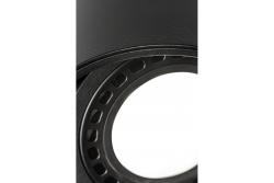 Decor ISUMI stropna svetilka z nastavljivim kotom aluminij 130x100 IP20 ES111 GU10 okrogla črna. 1208963894