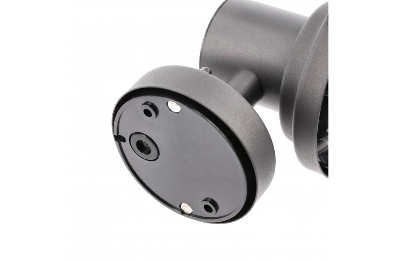 Decor KERTA-A vrtna svetilka E27 MAX.12W IP44 AC220-240V 50-60Hz enostavna stenska svetilka zgornji del grafit. 1208963906