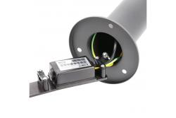 Decor KERTA-P 50 vrtna svetilka E27 MAX.12W IP44 AC220-240V 50-60Hz stebriček grafit 1208963907