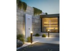 Decor Tuinskaarmatura LARGO-P 80 E27 MAX.15W IP44 AC220-240V 50-60Hz montažni steber grafit. 1208963921