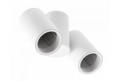 Deco Stropna svetilka LUPO aluminij 17.5x5.6x11.5 IP20 2*GU10 max. 50W okrogla bela. 1208963925