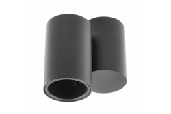 Decor Plafonska svetilka LUPO aluminij 11,6x5,6x11,5 IP20 1*GU10 max. 50W okrogla črna. 1208963928