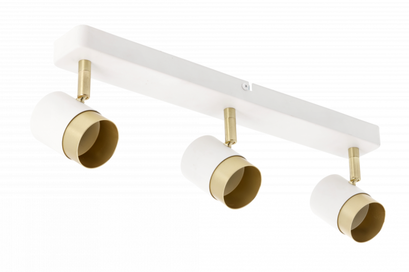 Decor Plafonska svetilka ORIO aluminij 43,0x5,5x14,0 IP20 3*GU10 max. 50W okrogla bela. 1208963966