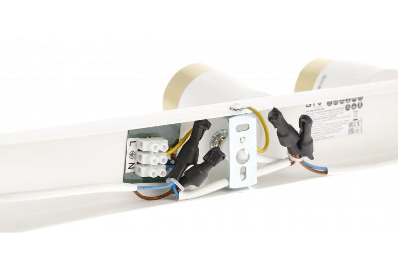 Decor Plafonska svetilka ORIO aluminij 43,0x5,5x14,0 IP20 3*GU10 max. 50W okrogla bela. 1208963966