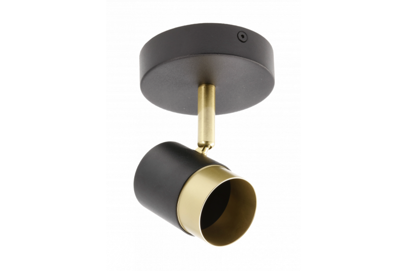 Decor Plafondni Svetilnik ORIO aluminij 11.6x5.6x11.5 IP20 1*Gu10 maks. 50W okrogel črn. 1208963969