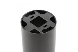 Decor Plafondlamp armatuur RESTO PC φ80x125mm IP20 max 20W okrogla črna. 1208963985