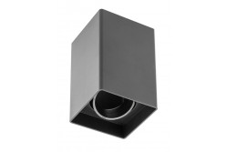 Decor Plafondlamp armatuur RESTO PC 80x80x125mm IP20 max 20W kvadrat črna. 1208963987