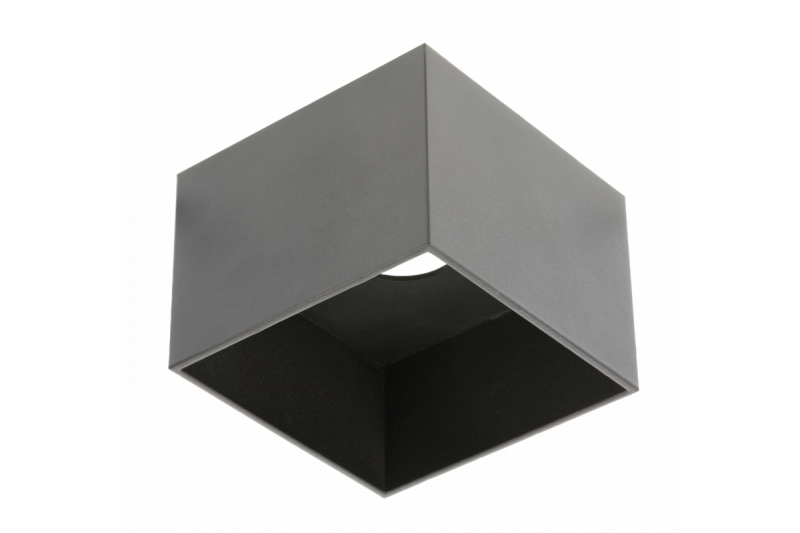 Decorlamp SAKURA plafondmontage alum. 120x120x85 IP20 ES111 GU10 kvadrat črna 1208963991