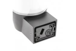 Deco Vrtna razsvetljava TORA-AU E27 MAX.15W IP54 AC220-240V 50-60Hz stenska svetilka črna 1208964023