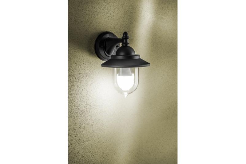 Decor Tuinverlichting TOSKANA-AD E27 MAX.60W IP54 AC220-240V 50-60Hz mat črna 1208964026